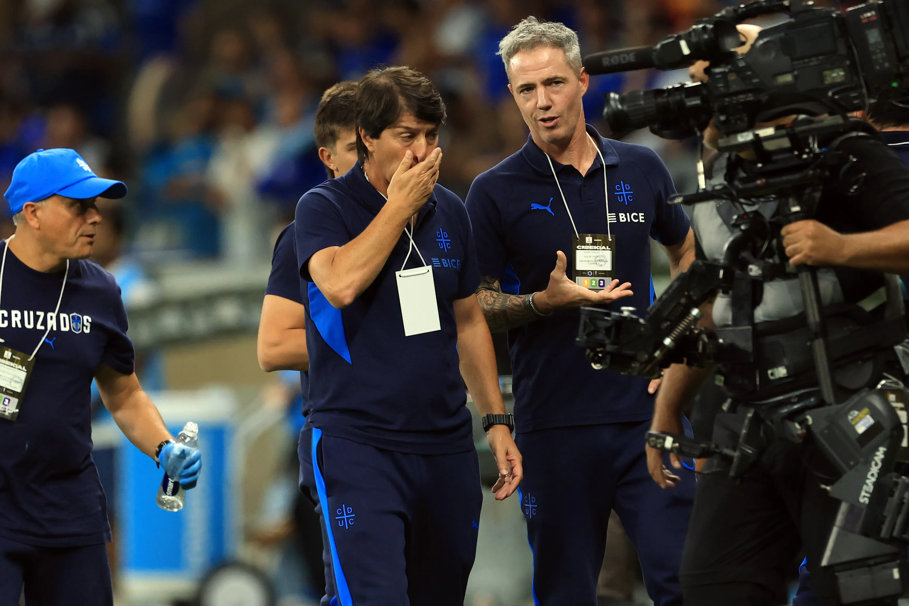 Daniel Garnero se refirió al polémico penal | Photosport