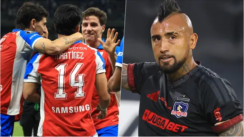 Arturo Vidal festejó el triunfo de U. Católica