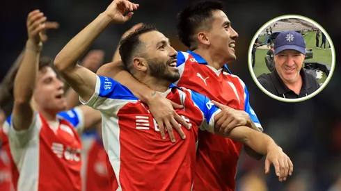 El presidente de los Cruzados se despidió de la escuadra tras el partido contra Cruzeiro.