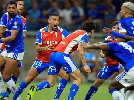 Argentinos celebran triunfo histórico de la UC ante Cruzeiro