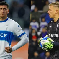 La reacción de Nico Castillo a gran actuación de Bernedo en la UC