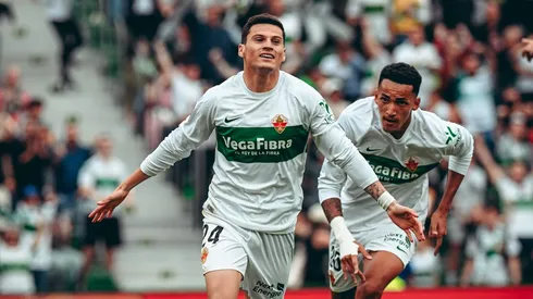 Lucas Cepeda despertó en Elche, anotó su primer gol y ahora va por la salvación.