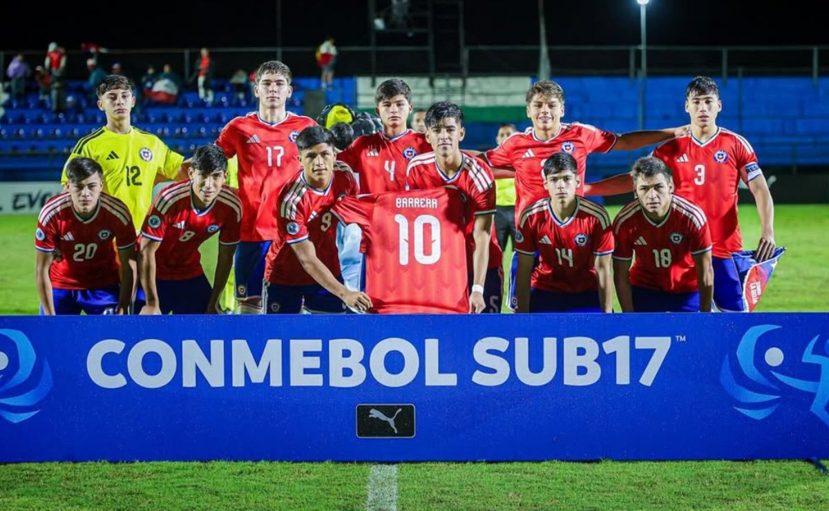 Chile vs. Bolivia: Minuto a minuto y dónde ver el partido por Sudamericano Sub 17