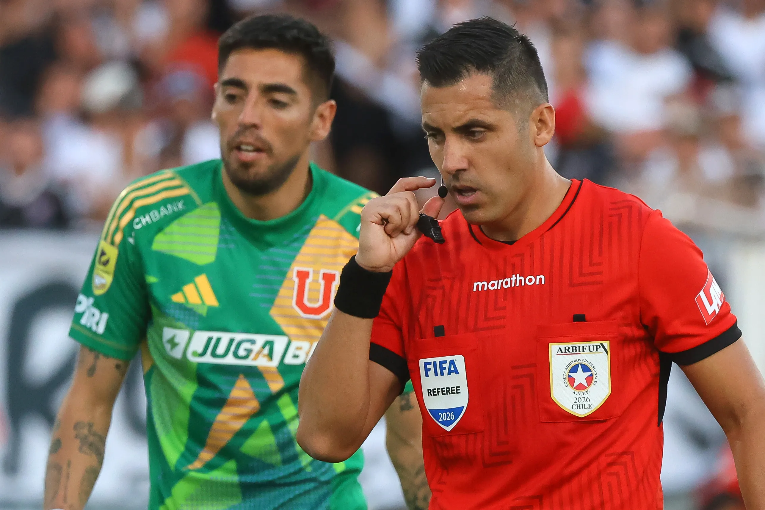 U. de Chile conoció al árbitro para su próximo partido en la Liga de Primera | Photsport
