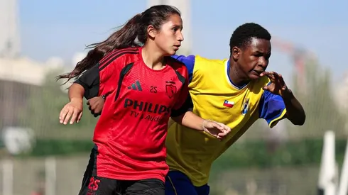 Las albas enfrentaron a un equipo masculino en el Monumental