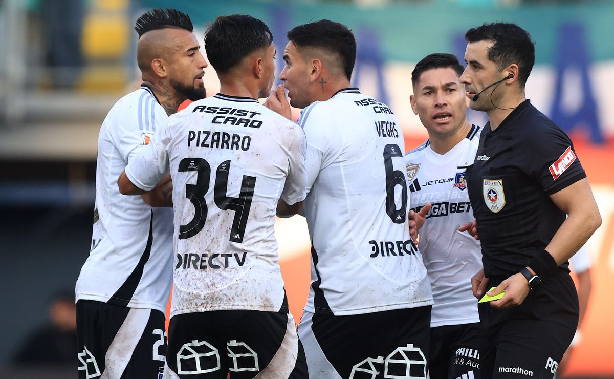 Arturo Vidal mandó “a segunda o tercera división” a árbitro del Colo Colo vs Palestino