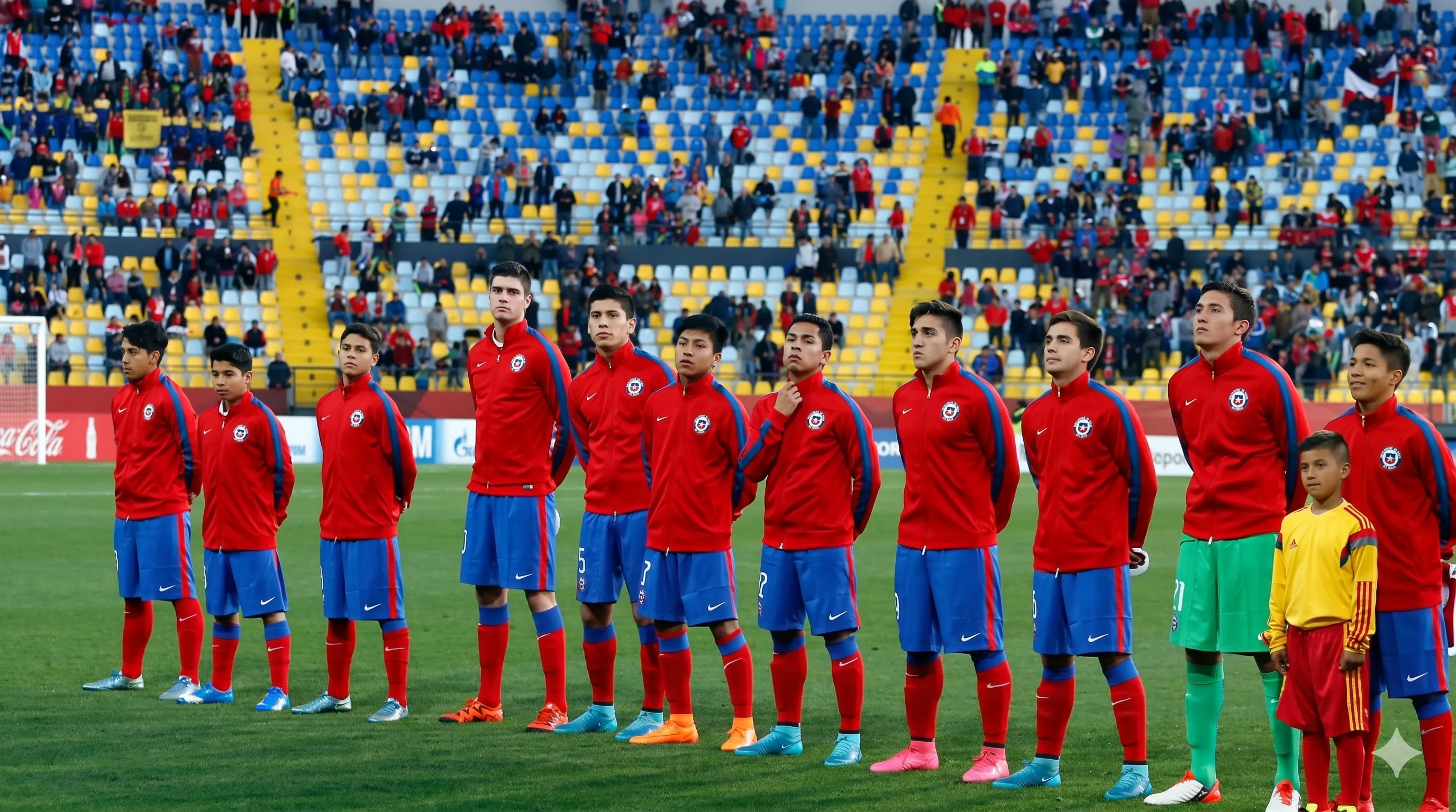 Chile en el Mundial Sub 17 del 2015 (Archivo/Gemini)