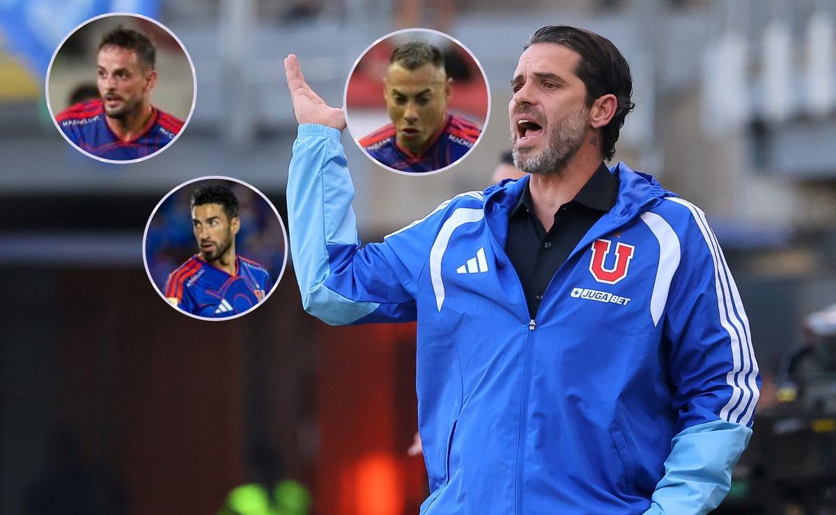 Gago mete presión por el “9” en U de Chile y repasa a los lesionados: “Necesito que todos compitan”