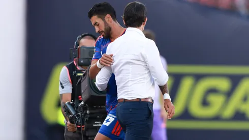 Juan Martín Lucero no ha marcado goles en la U y está por llegar al año sin marcar.