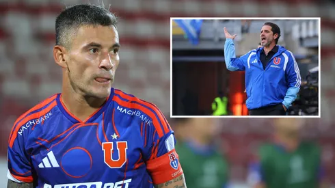 Fernando Gago se rinde ante Charles Aránguiz por su cumpleaños.