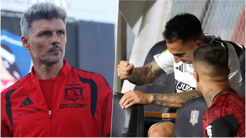 El recado que Fernando Ortiz le dejó a Javier Correa en Colo Colo.