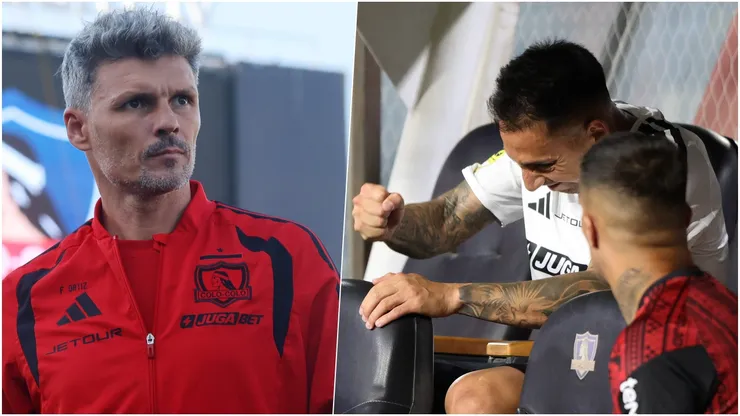 El recado que Fernando Ortiz le dejó a Javier Correa en Colo Colo.
