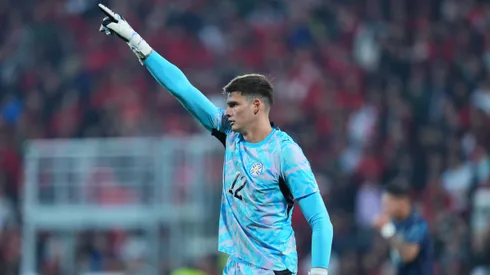 Orlando Gill, el portero de San Lorenzo de Almagro, valoró mucho el trabajo de Gustavo Álvarez.