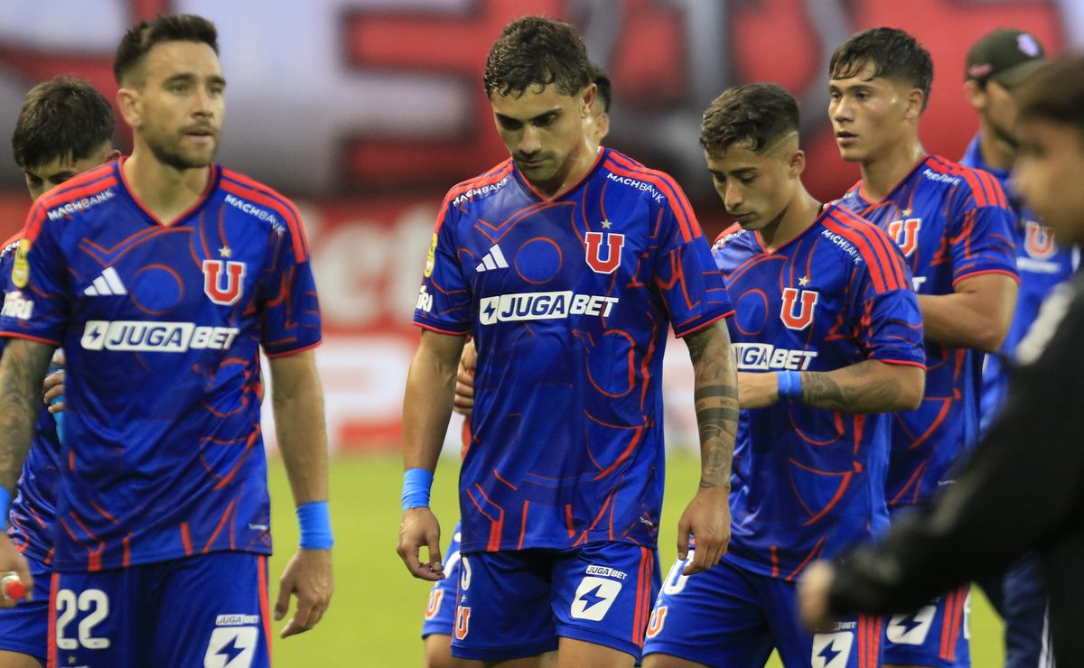 Todas las bajas de U de Chile contra Everton: una y media por decisión técnica, tres y media por lesiones