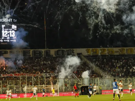 El comunicado de Colo Colo ante el escándalo por fuegos artificiales