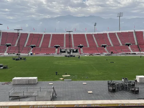 Revelan cómo quedó la cancha del Nacional tras concierto de Cris MJ