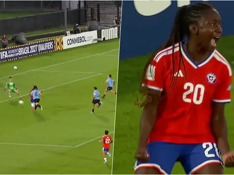 ¡Y no era titular! El golazo de Mary Valencia a Uruguay