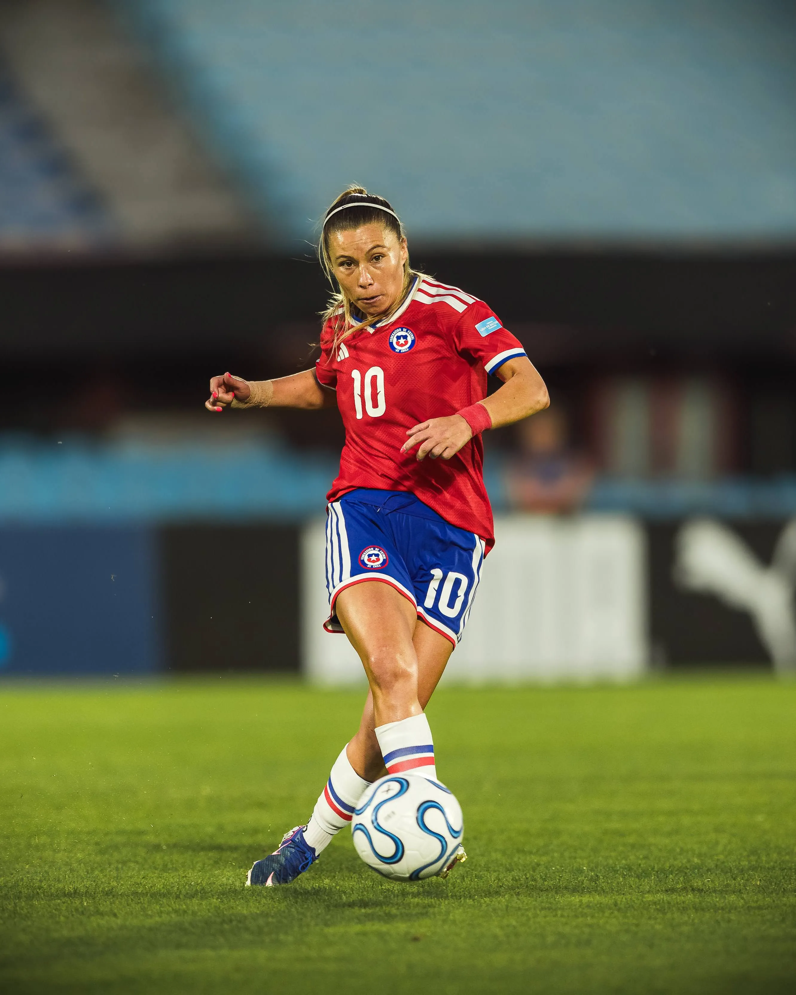 Yanara Aedo volvió a ser clave en la Roja. Foto: Fuji Croz – Comunicaciones FFCh