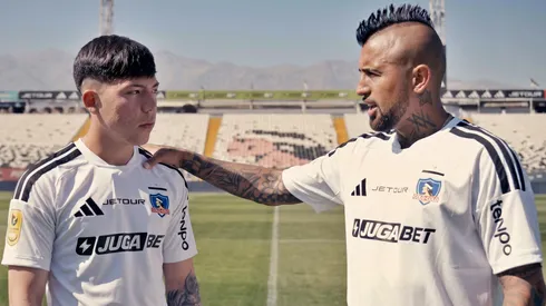 Arturo Vidal protagoniza video por los 101 años de Colo Colo.