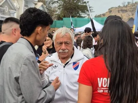 El emocionante momento de Caszely con los hinchas de Colo Colo