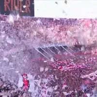 Video: impresionante salida de River en el Superclásico
