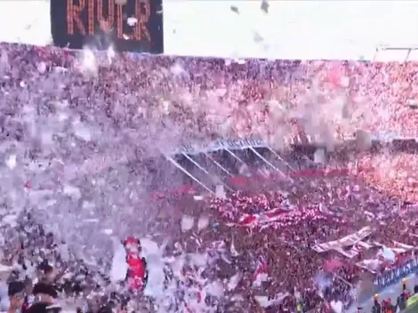 Video: impresionante salida de River en el Superclásico