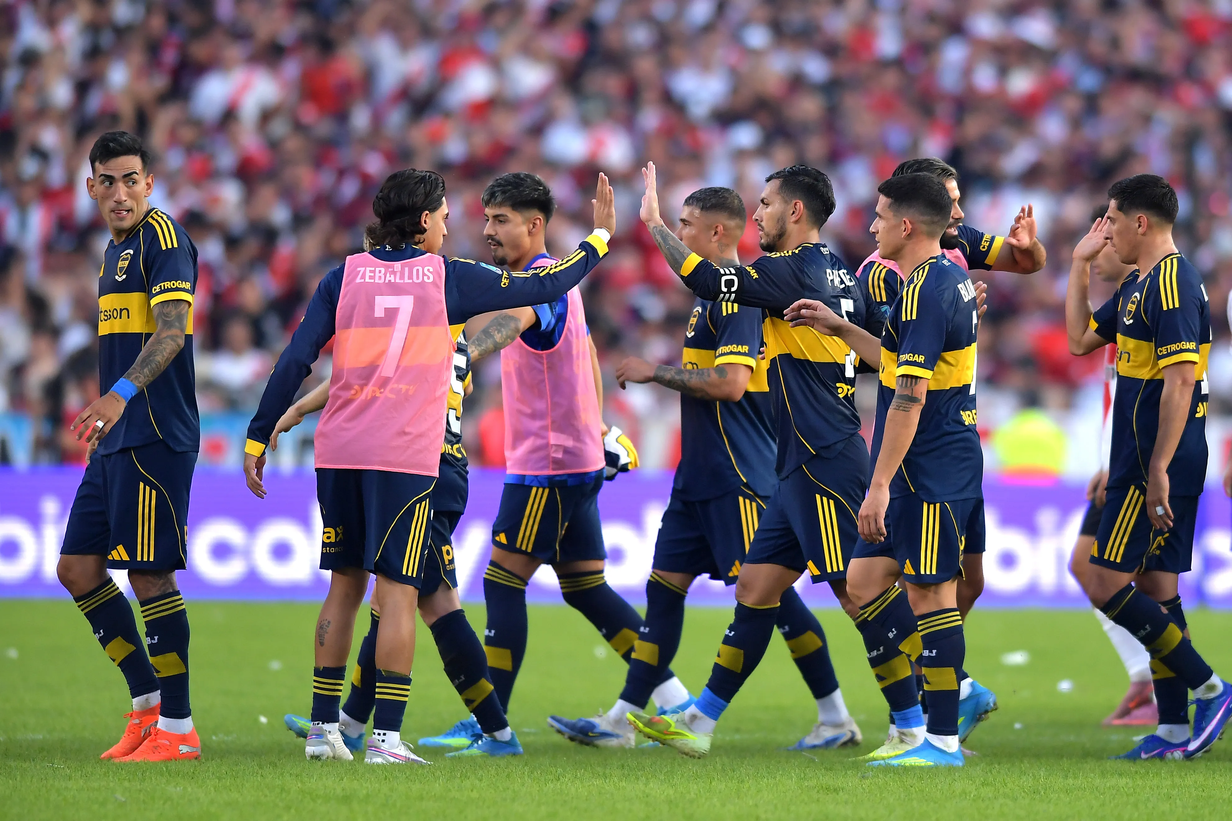 Boca Juniors celebró en el Estadio Monumental: ganó el superclásico ante River Plate