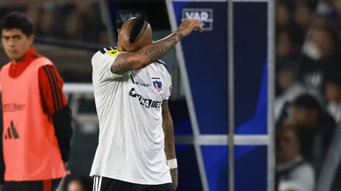 Vidal se perderá el próximo partido de Colo Colo.