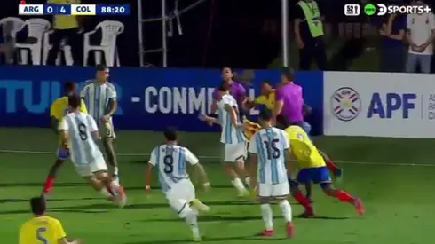 Argentina Sub 17 dio un triste espectáculo tras ser goleada por Colombia