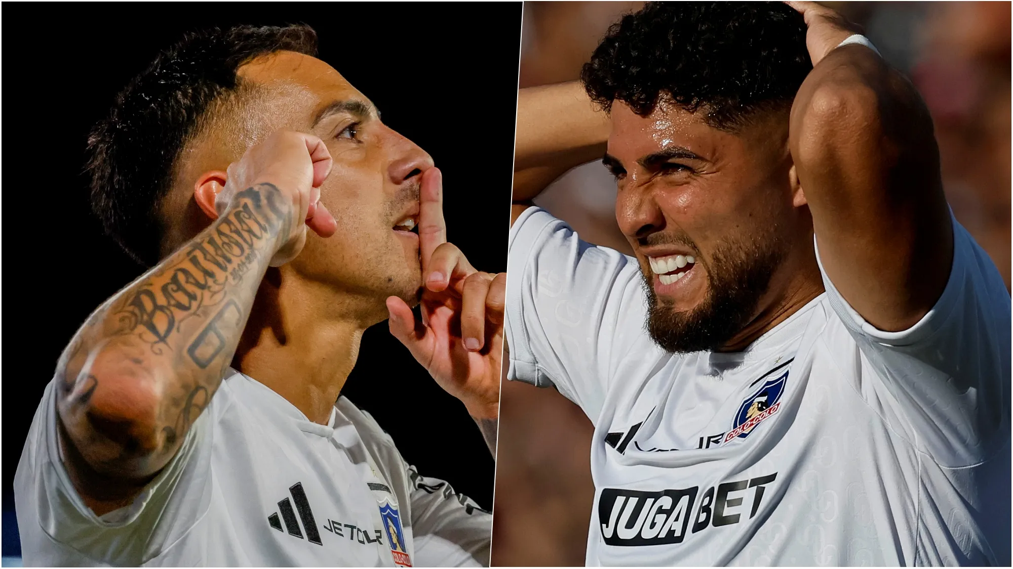 Los históricos de Colo Colo piden a Fernando Ortiz apostar por el doble 9. Foto: Photosport.