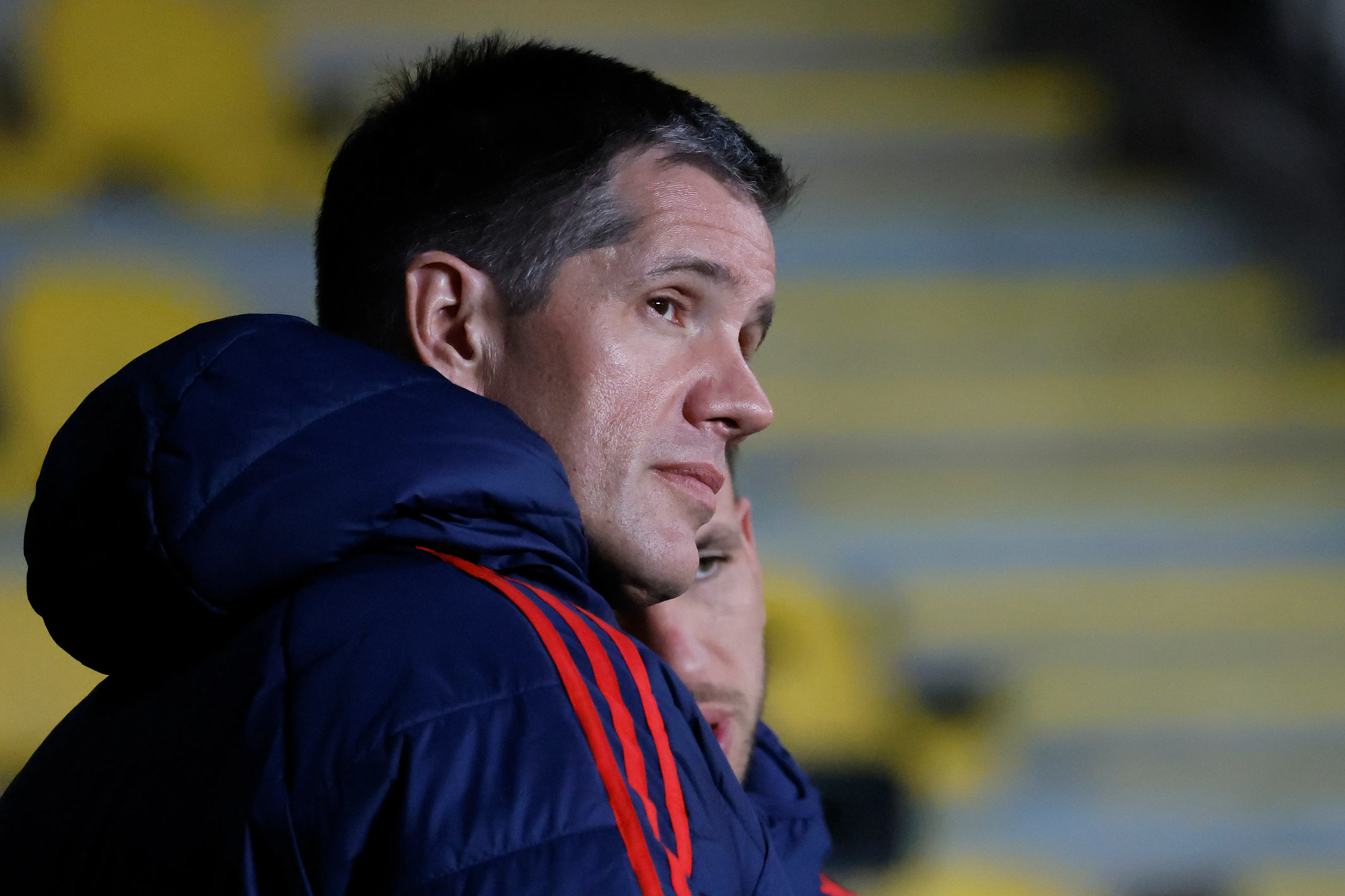 Michael Clark puede dar un paso al costado en la U. Foto: Andres Pina/Photosport