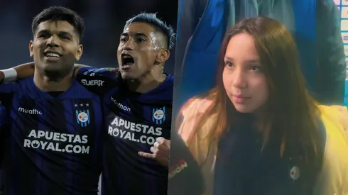 La hija del goleador se lució en su faceta futbolera.