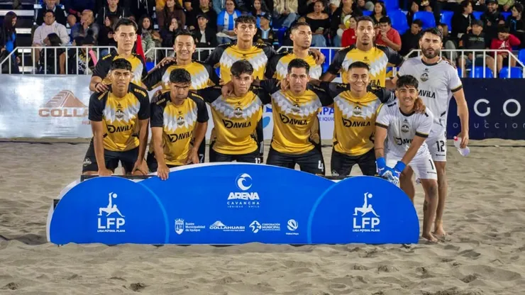 Dávila FC representará a Chile en Libertadores de Fútbol Playa.