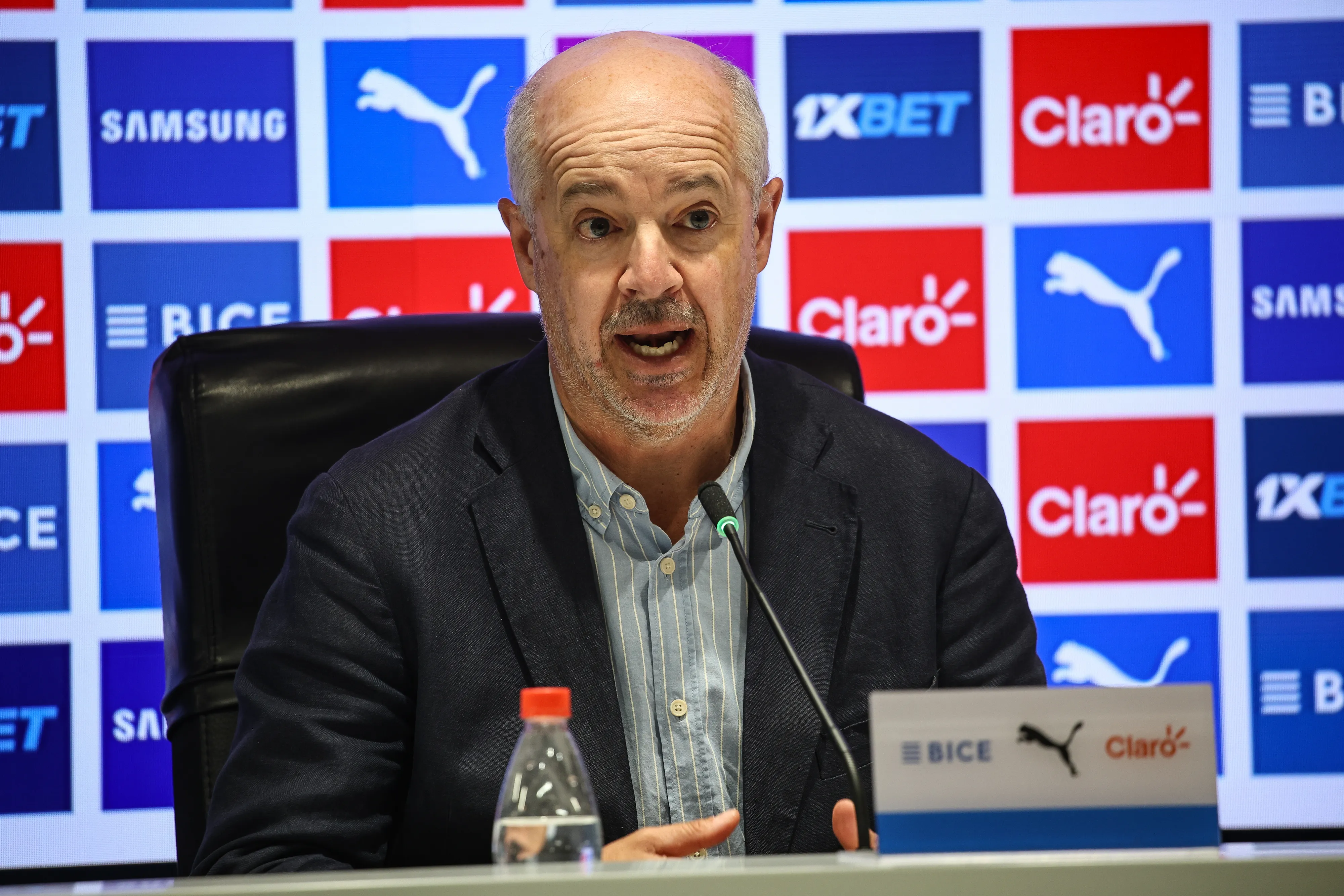 Juan Tagle se despidió de la testera de Cruzados SADP. (Diego Martin /Photosport).