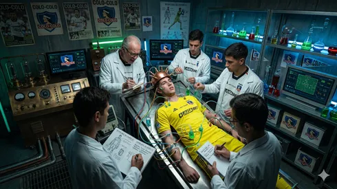 El portero de Colo Colo que debutó.