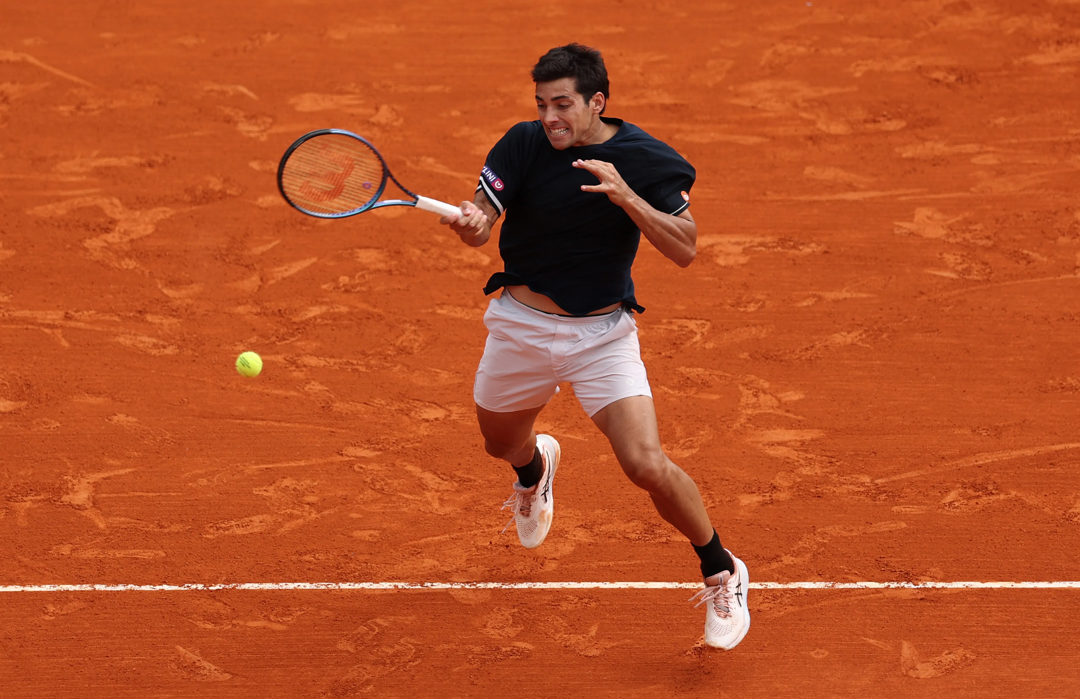 Cristian Garin cayó en Madrid. (Photo by Julian Finney/Getty Images)
