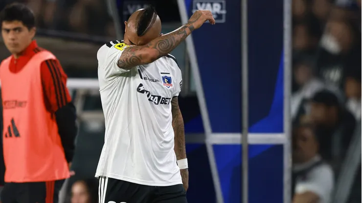 Arturo Vidal es baja en Colo Colo.