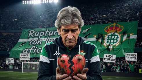 Los hinchas del Betis están bravos con Pellegrini a pesar de todas las alegrías entregadas