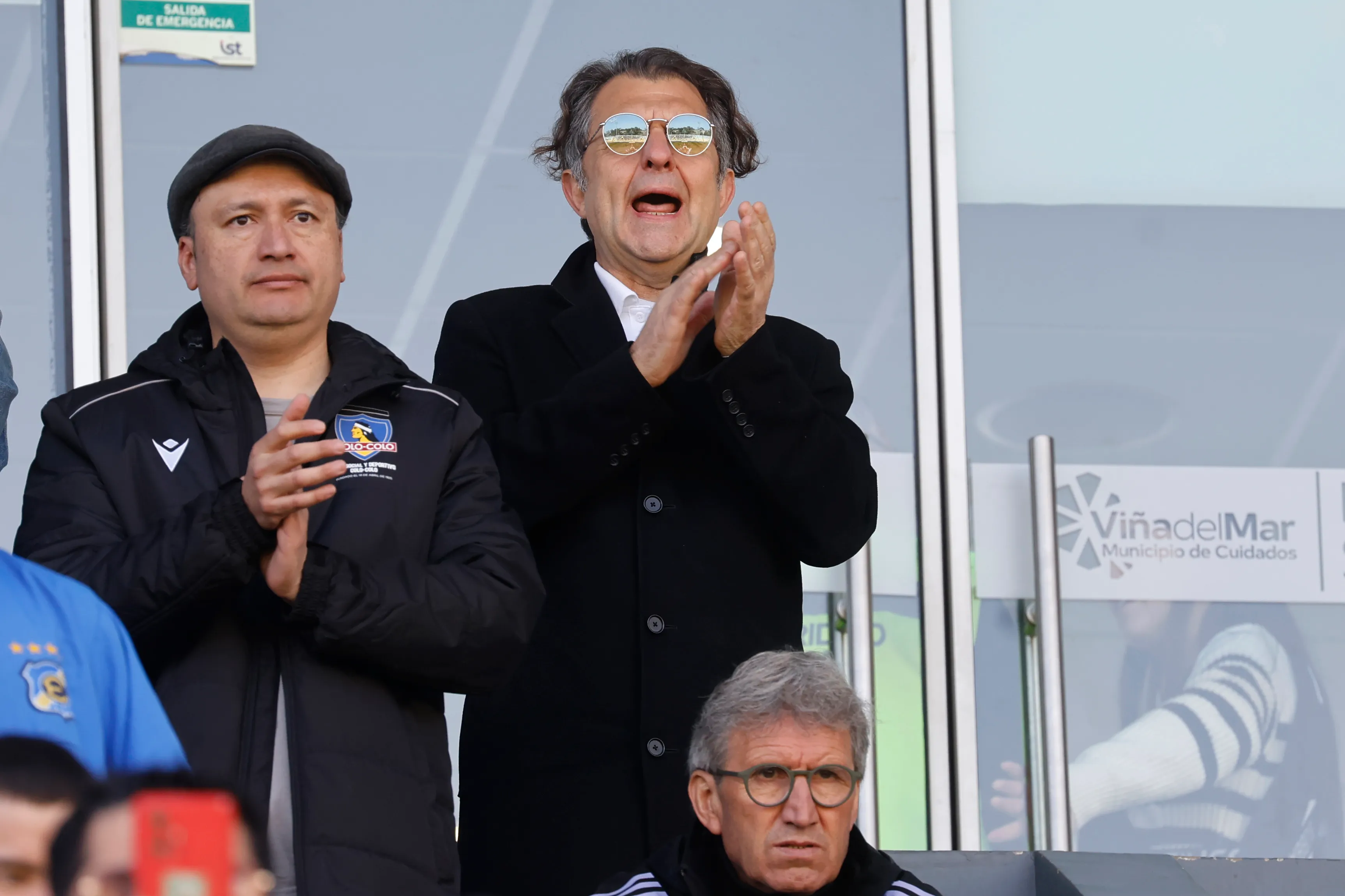 Edmundo Valladares se mostró en contra que Aníbal Mosa controle sin contrapeso a Colo Colo. | Foto: Photosport.