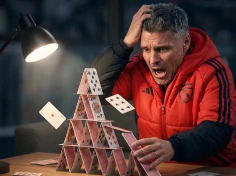 Explican que a Ortiz se le desarma el castillo de naipes en Colo Colo