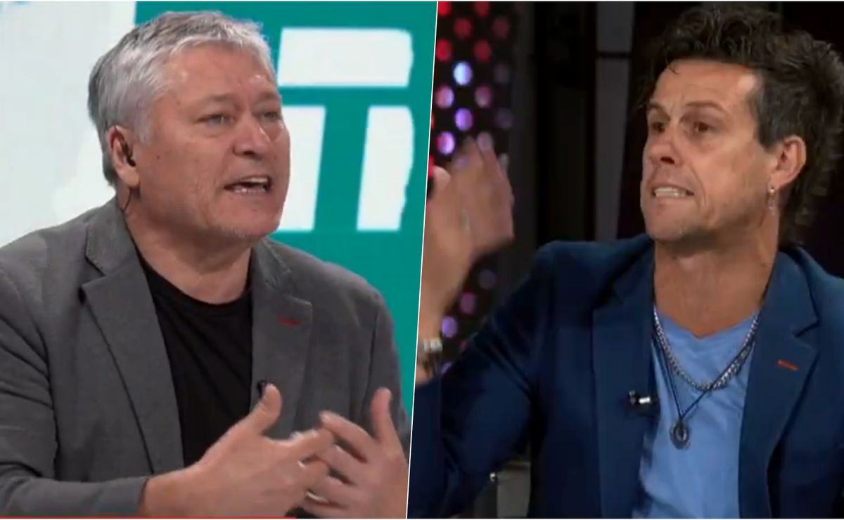 “Quítate la camiseta”: El cruce entre Pato Yáñez y Diego Rivarola por polémica de Zampedri