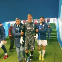 Hincha insulta a Vicente Bernedo y éste responde: Zampedri intervino