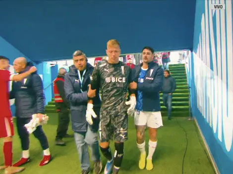 Hincha insulta a Vicente Bernedo y éste responde: Zampedri intervino