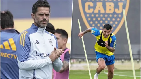 Fernando Gago sepultó a Gary Medel en Boca Juniors.