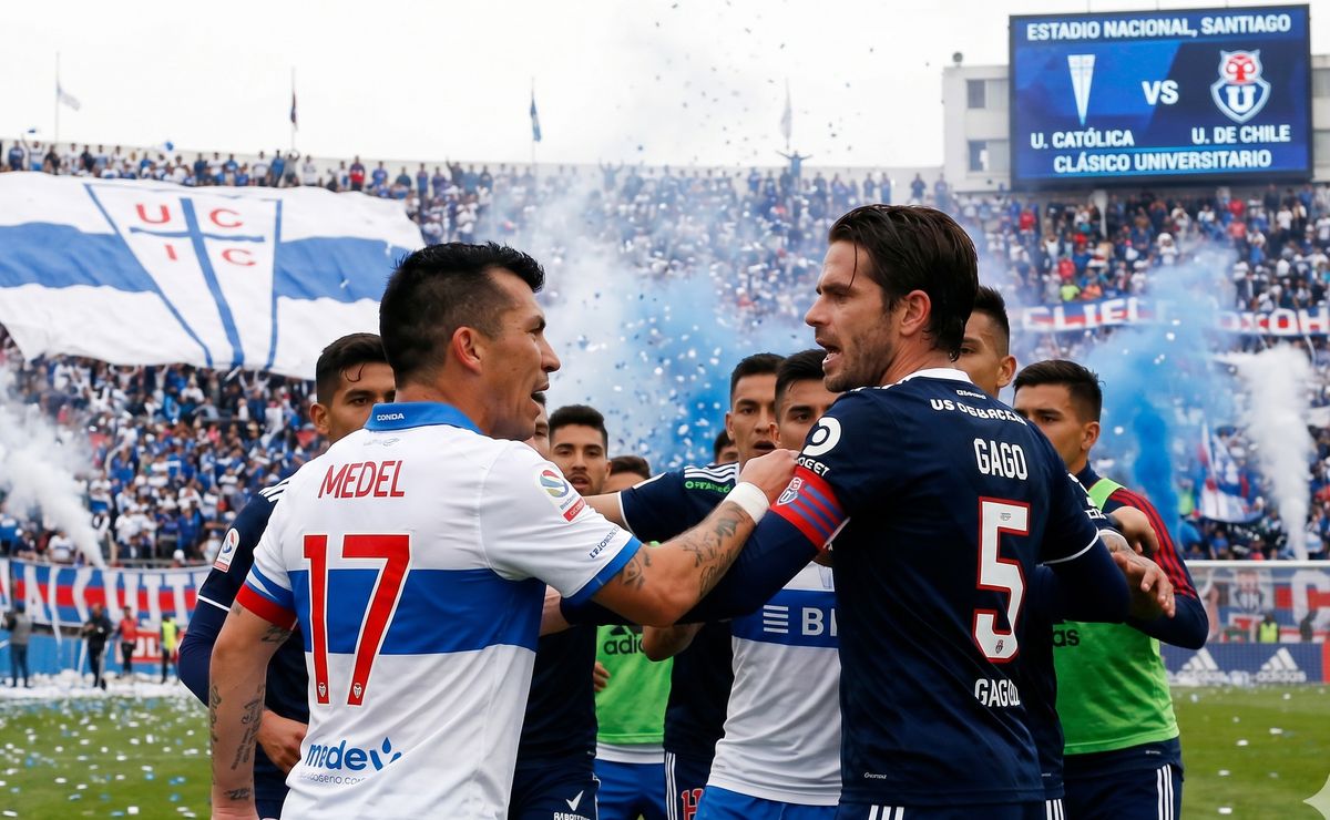 Reviven polémica de Gary Medel en contra de Fernando Gago en la previa del Clásico Universitario