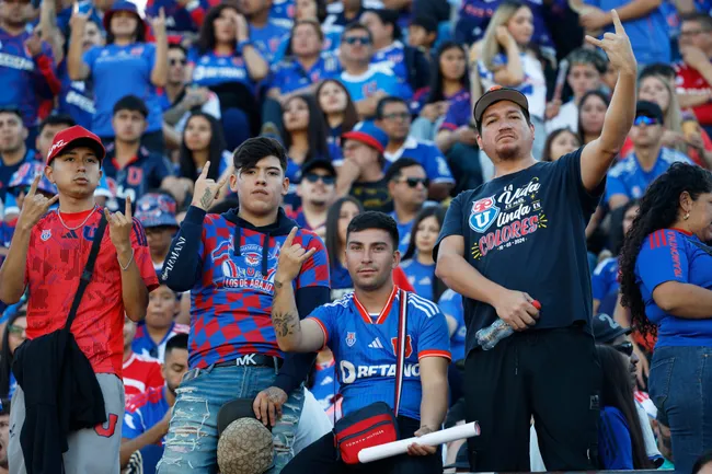 Los hinchas de U de Chile en la mira del Tribunal. Foto: Martin Thomas/Photosport