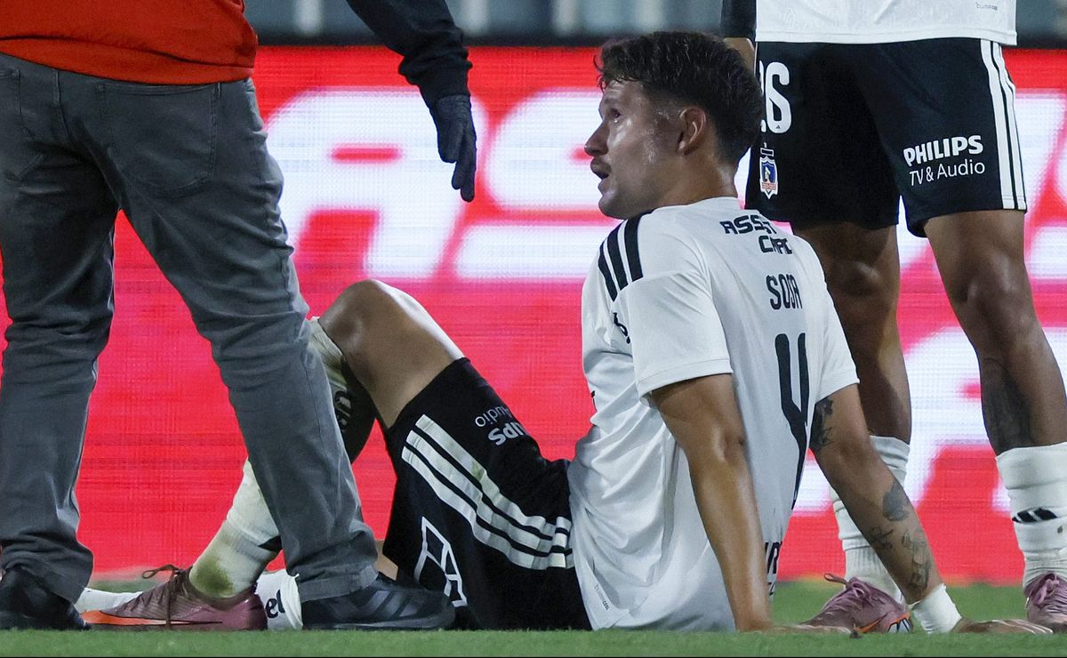 Una buena en Colo Colo: avisan el estado de Joaquín Sosa y si podrá estar ante U. de Concepción