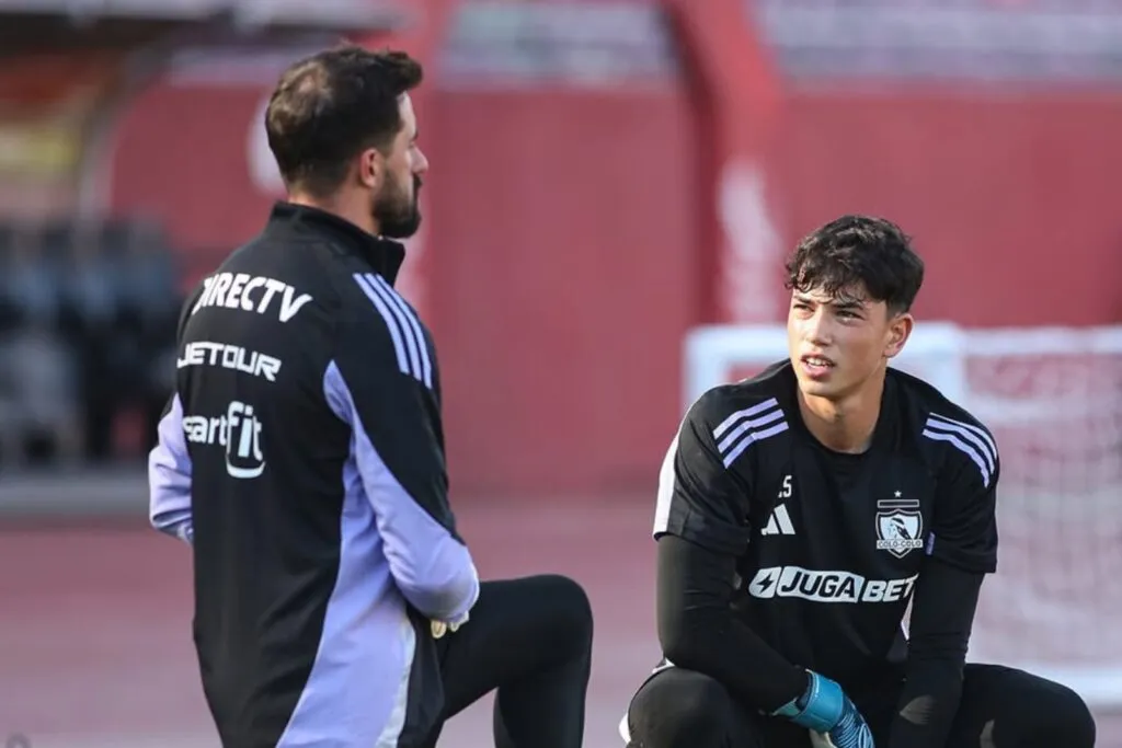 Santiago Tapia en la pretemporada del Cacique del 2025. | Foto: Colo Colo.
