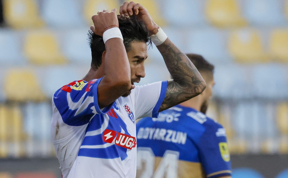 El mayor defensor de Lucero explica su momento en U. de Chile: “No hay tranquilidad”