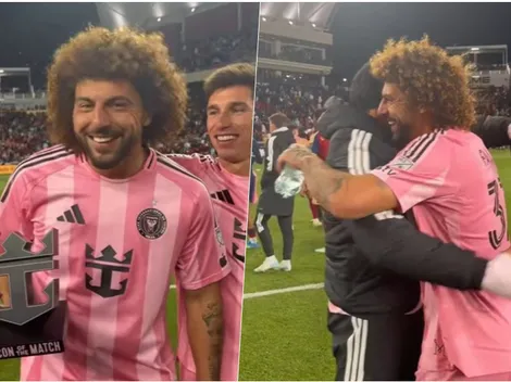 La dedicatoria de Peluca Falcón tras ser elegido el "ícono del partido"